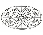 Coloriage mandalas to download for free 9 